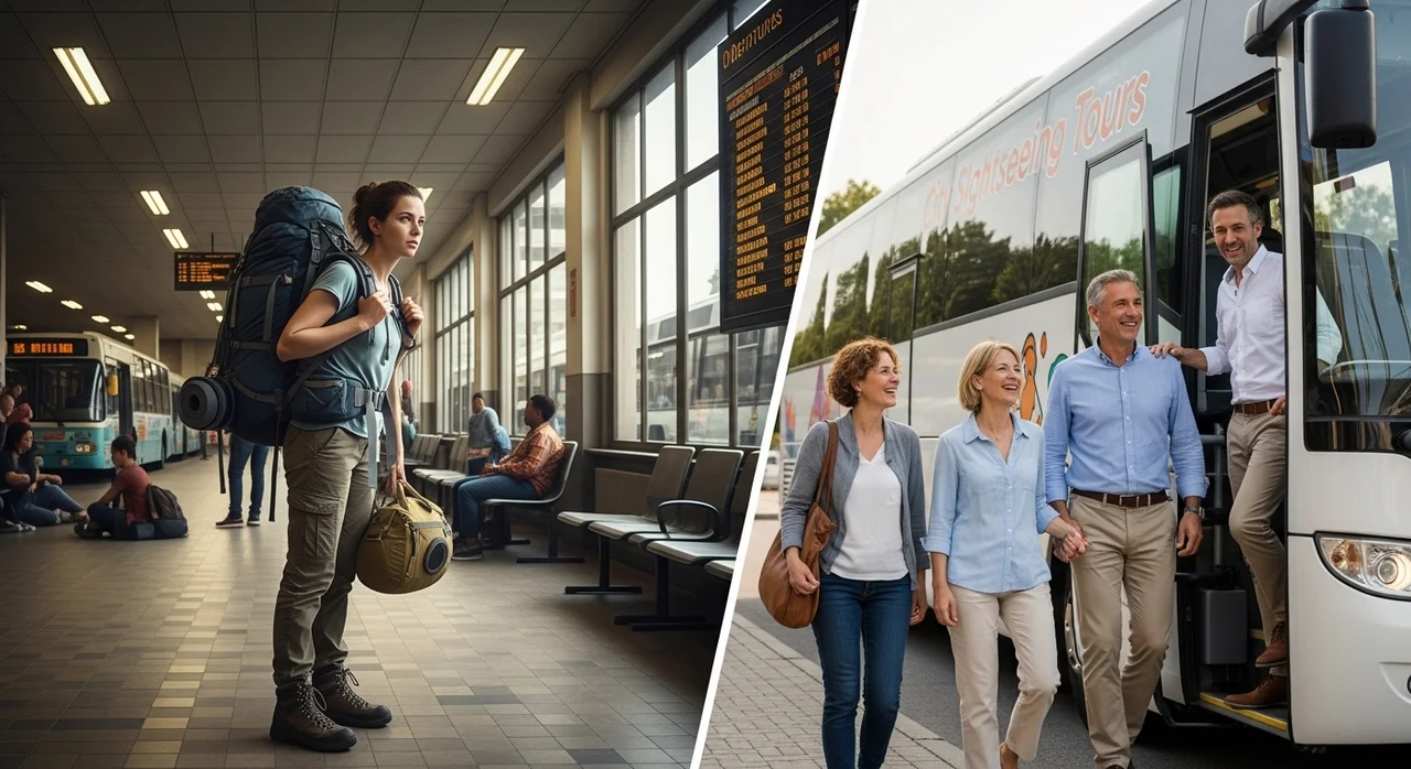 여행 스타일에 맞는 버스여행 종류 비교