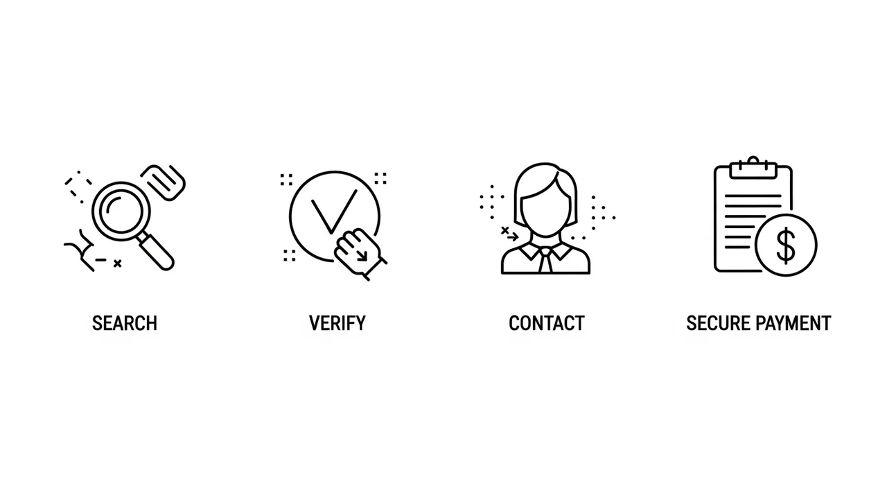 예약 성공을 위한 4단계 프로세스