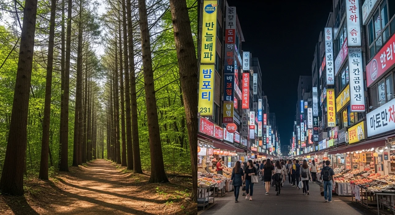 나에게 맞는 1박2일 여행 테마 선택하기