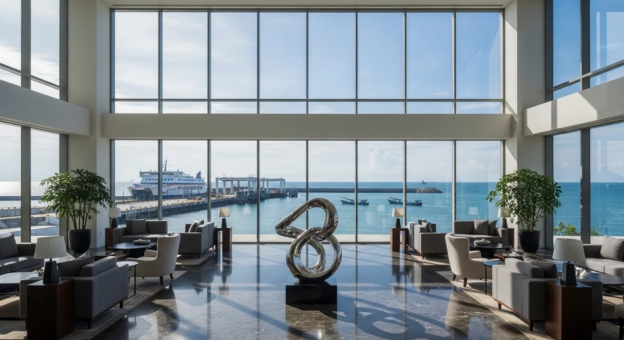 하버베이 지역: 럭셔리함과 압도적인 접근성