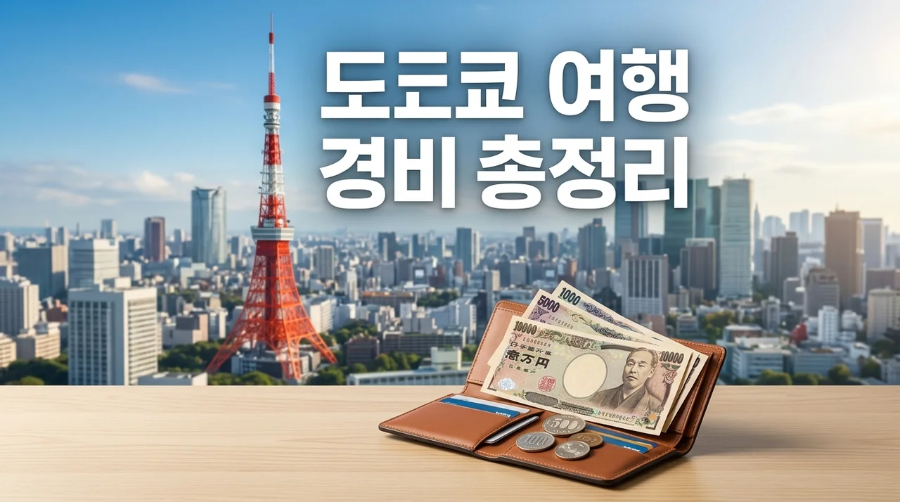 도쿄 3박4일 여행 경비 얼마나 들까? 2026년 최신 예산 기준 총정리