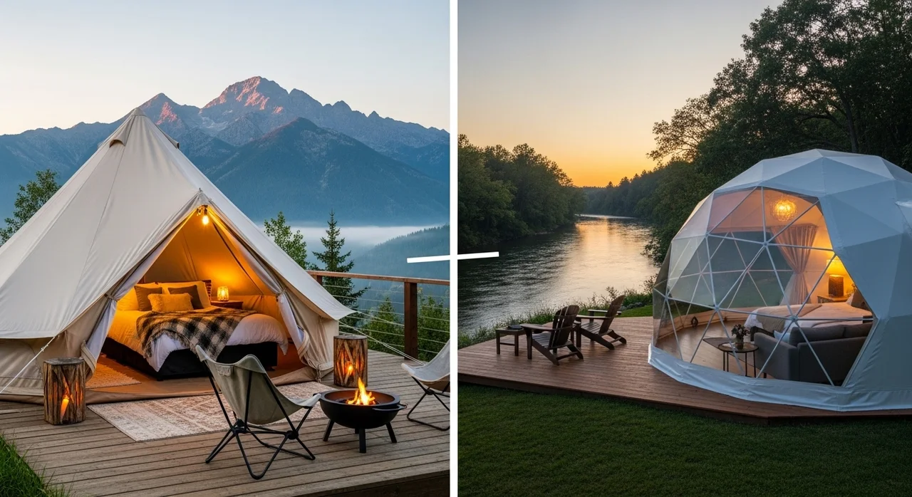 경기도 주요 지역별 글램핑장 특징 비교