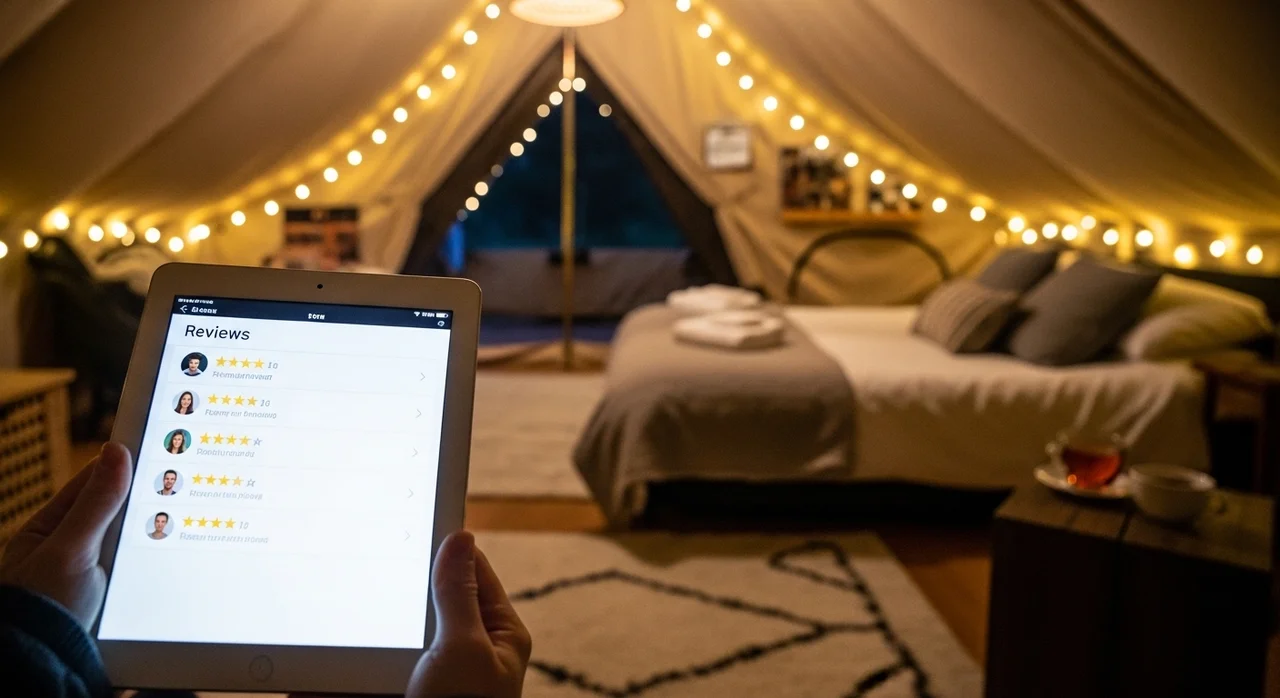 실패 없는 글램핑 예약을 위한 4단계 가이드