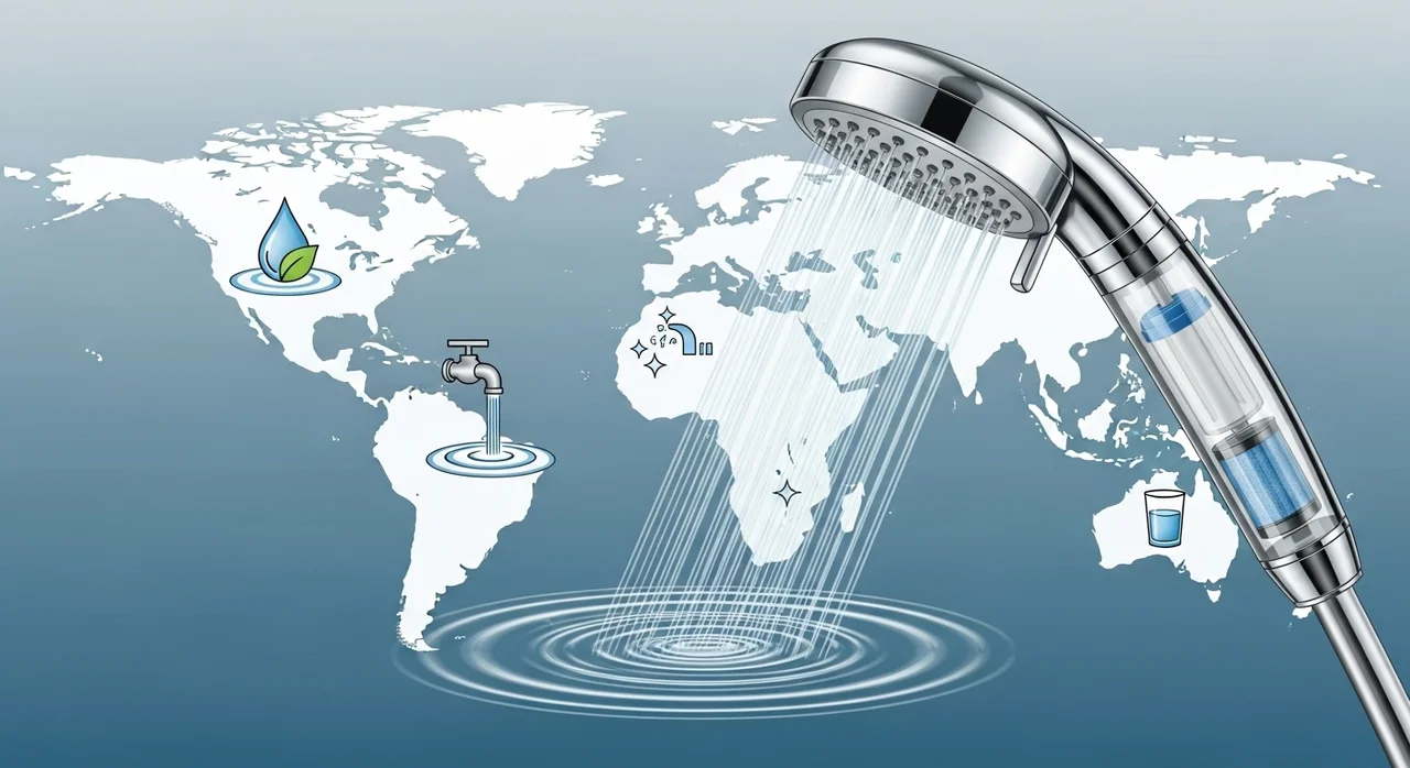 국가별 수질 특징과 권장 필터 비교