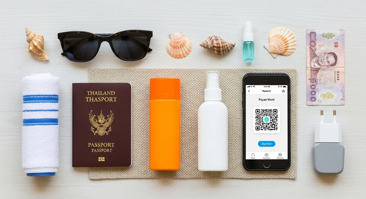 태국 여행 필수 준비물 체크리스트