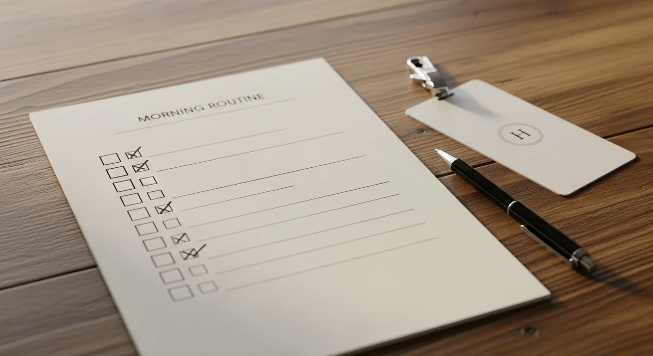 방문 전 필수 체크리스트