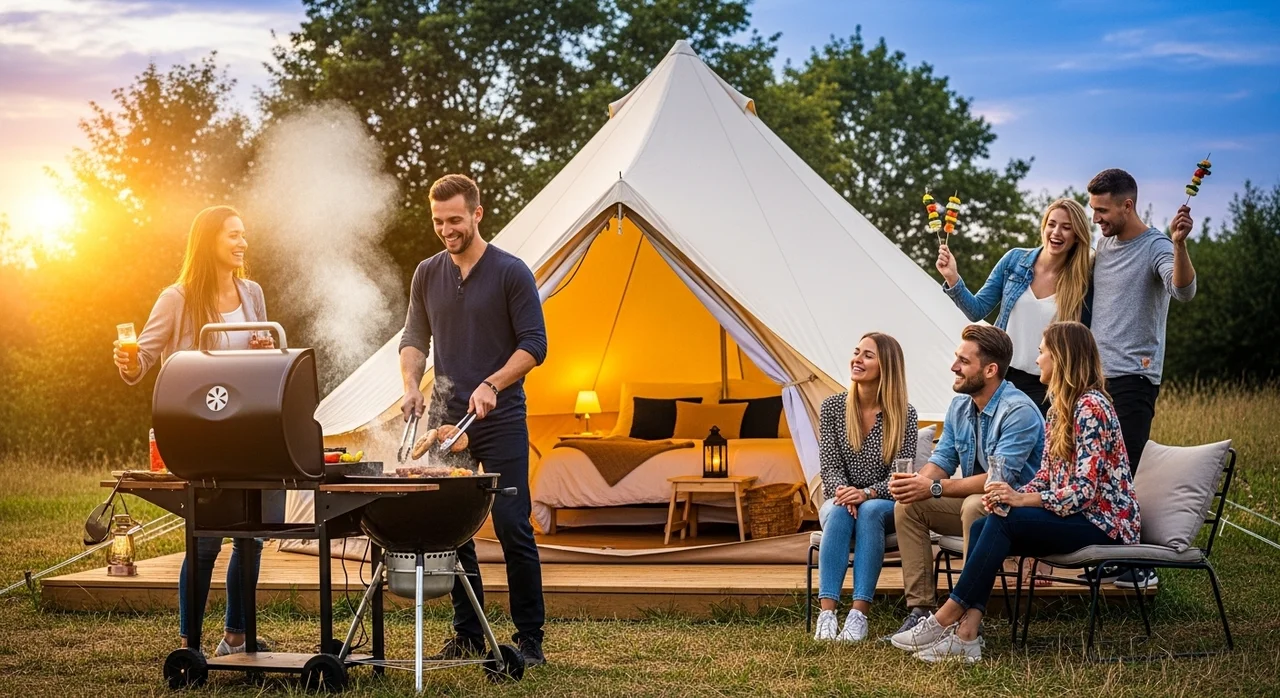글램핑 출발 당일 단계별 가이드