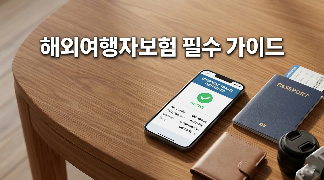 해외여행자보험 비교 추천 및 가입 전 필수 체크리스트 5가지