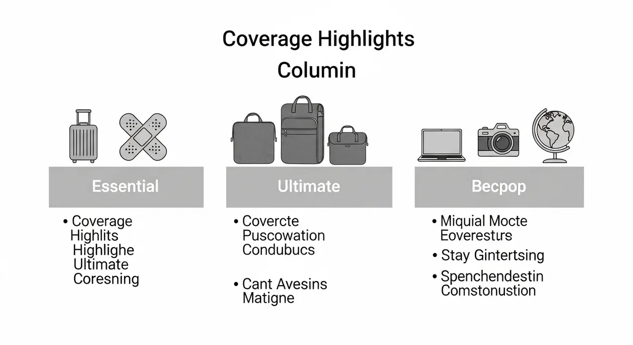 주요 보장 항목 및 비교 포인트