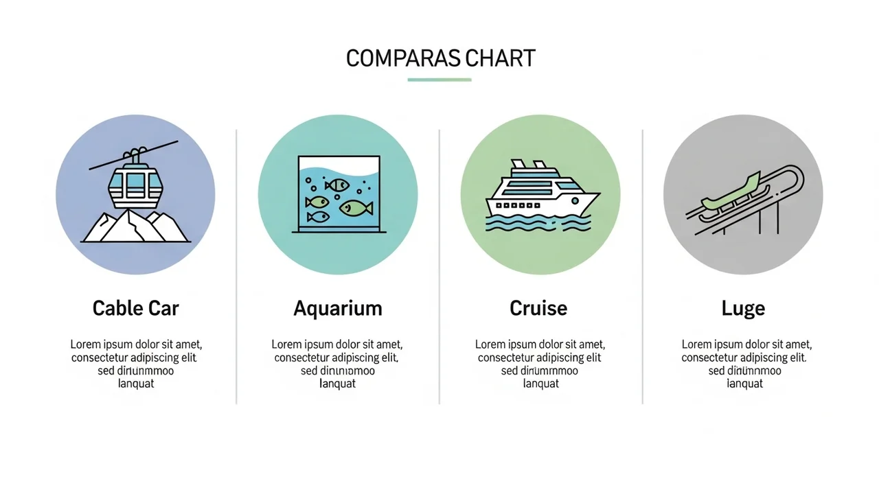 대표적인 여수 놀거리 TOP 4 비교