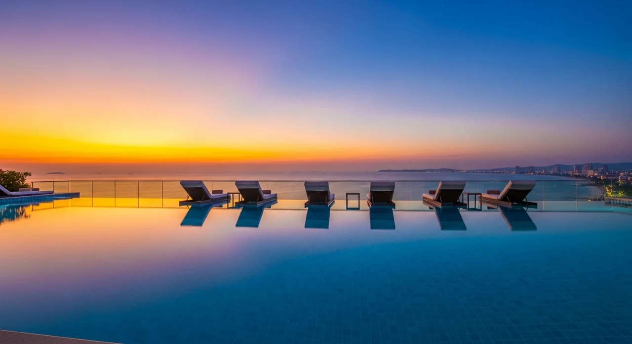 세븐지시크의 자랑, 루프탑 인피니티풀 이용 팁