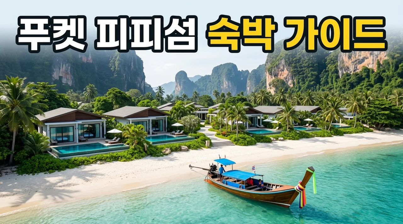 푸켓 피피섬 숙박 가이드: 위치별 숙소 추천 및 예약 필수 팁