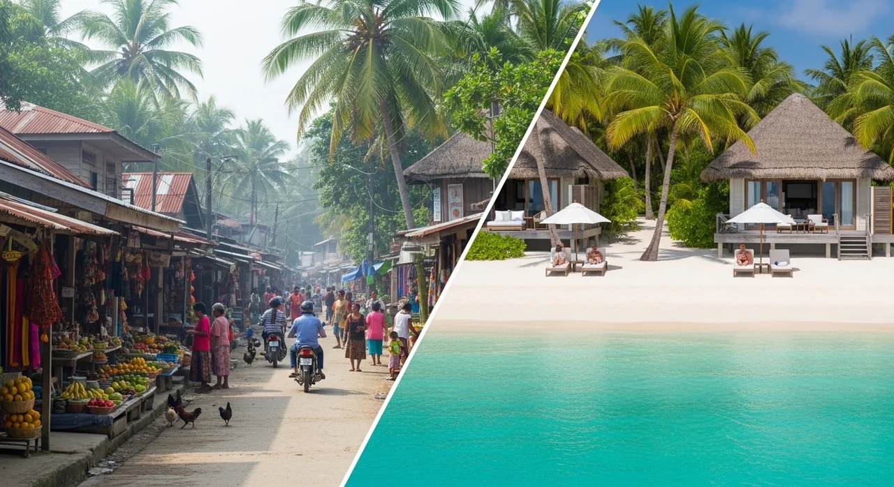 피피섬 숙박 위치 선택: 톤사이 vs 북부 지역