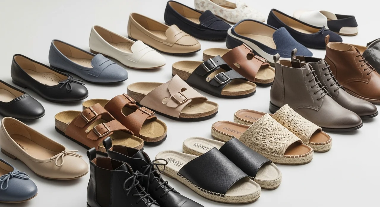 여행 스타일에 따른 분홍코끼리 신발 비교