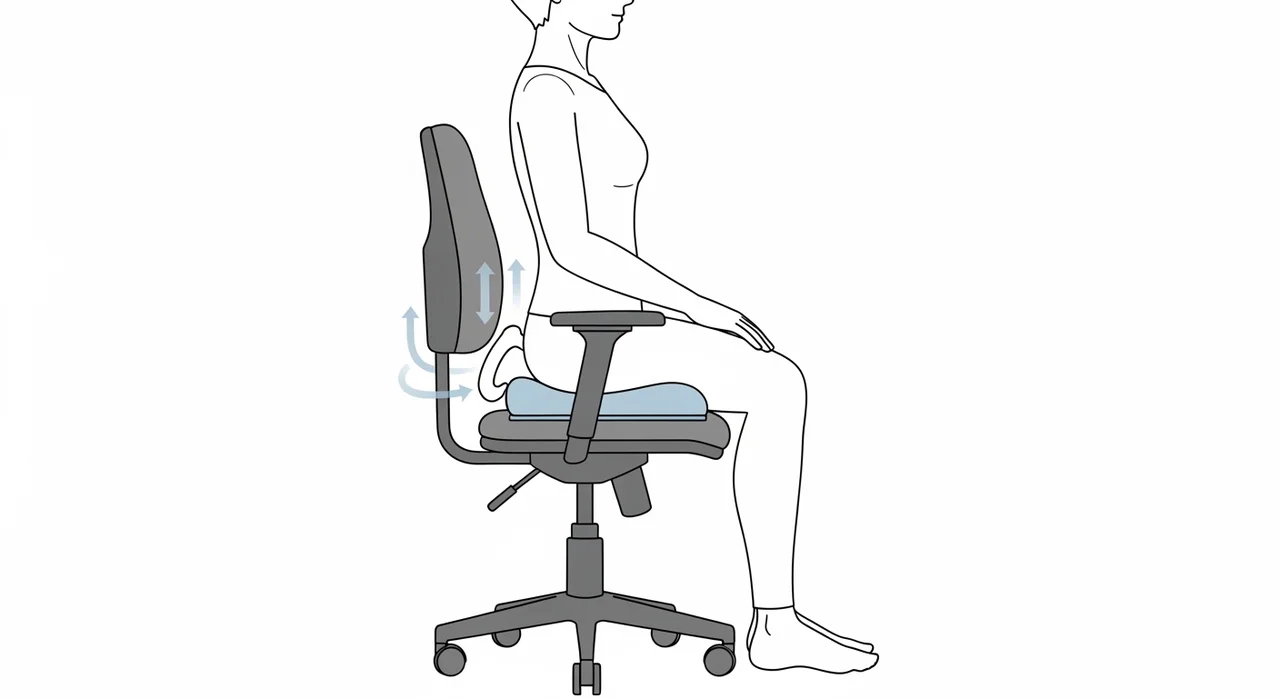 꼬리뼈 통증, 왜 방석 선택이 중요할까요?