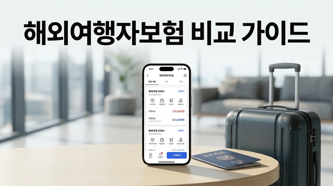 해외여행자보험비교 추천 가이드: 가격부터 보장 범위까지 완벽 정리