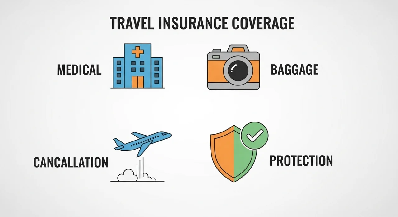 신한EZ여행자보험 주요 보장 항목 및 혜택 비교