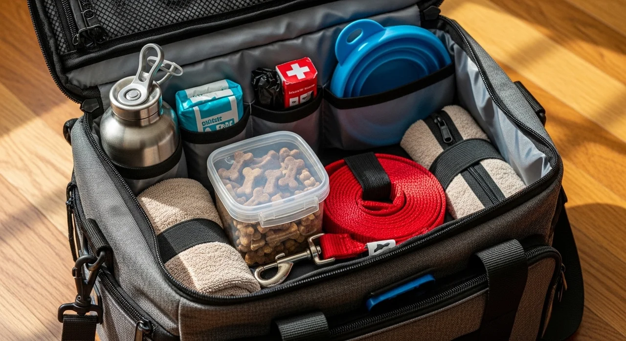 반려견 동반 여행 시 필수 준비물 체크리스트