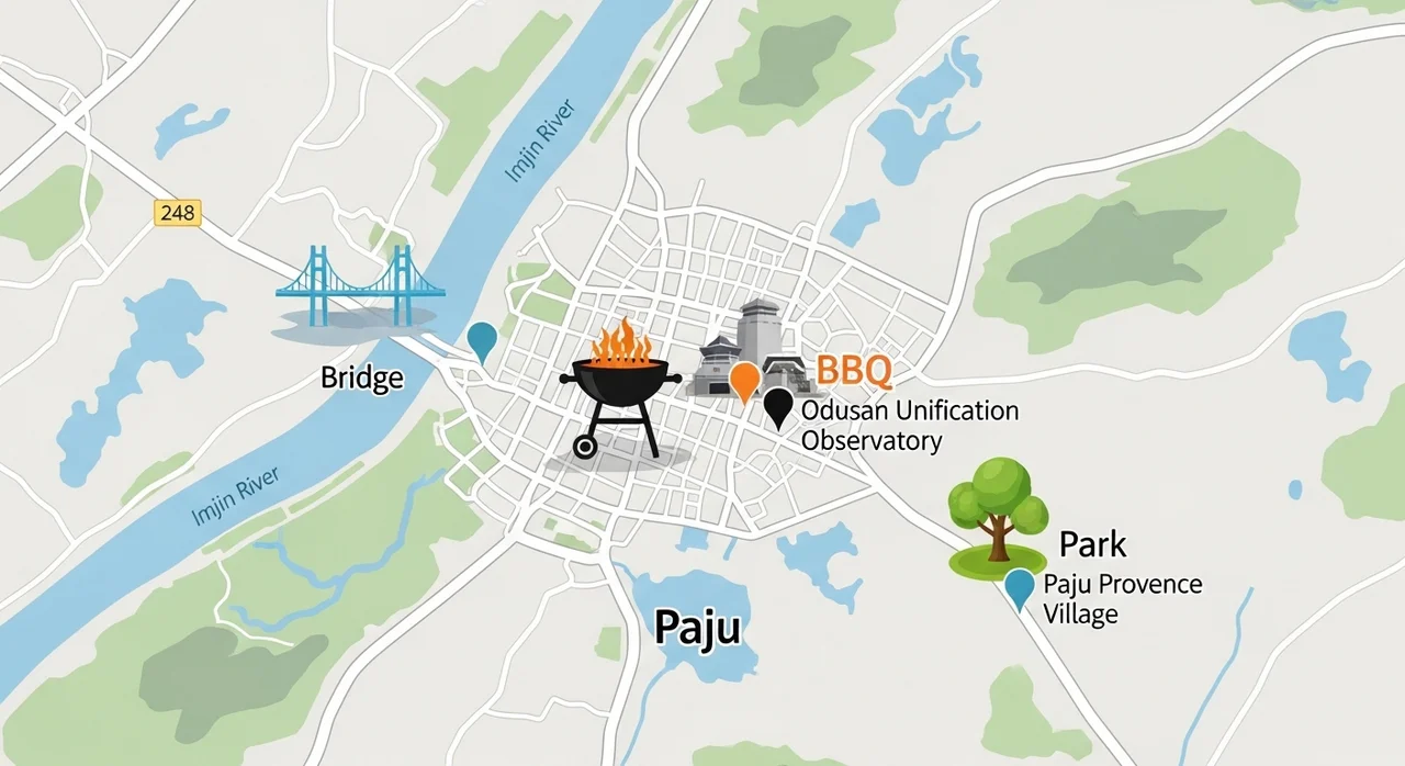 성공적인 당일치기 파주 여행 코스 제안