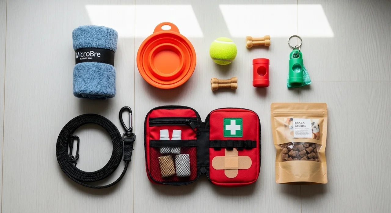 즐거운 여행을 위한 반려견 준비물 체크리스트