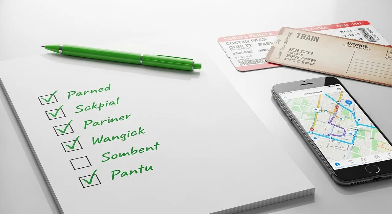 출발 전 최종 체크리스트