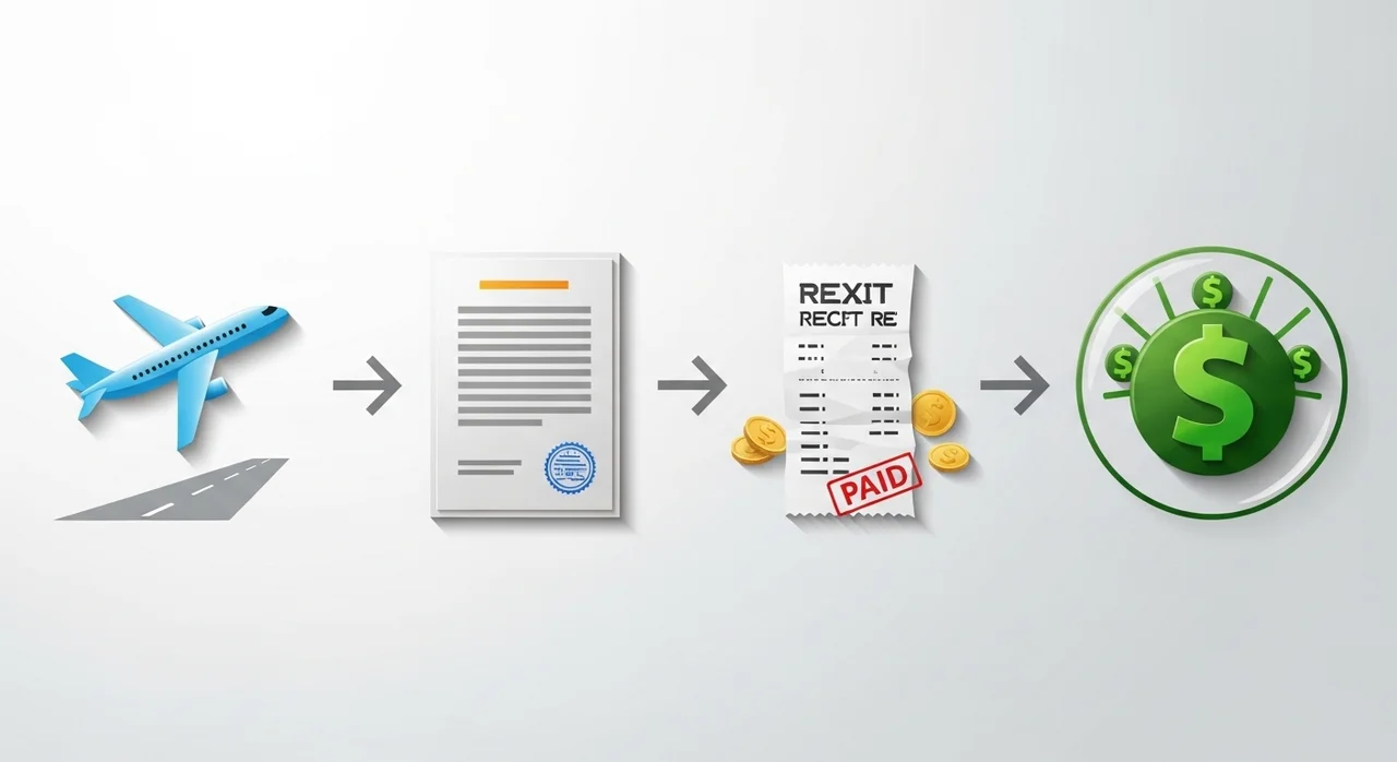 놓치면 끝! 항공기 지연 보상 청구 4단계 프로세스