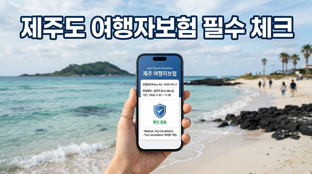 제주도 여행자보험 필요성 및 결항 보상, 렌터카 사고 완벽 가이드