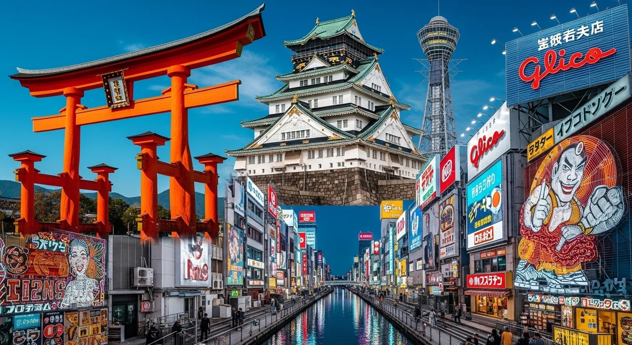 3박 4일 상세 일정: 오사카에서 교토까지