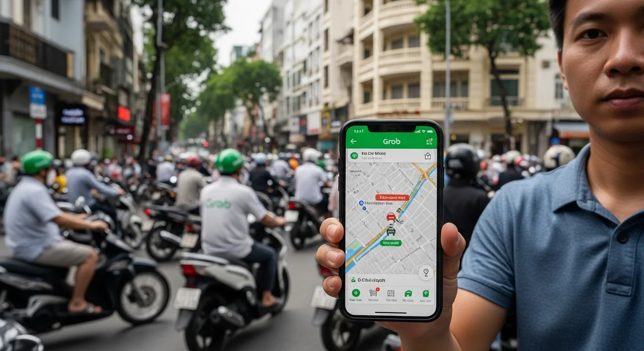 3. 교통의 핵심, 그랩(Grab) 앱 설치와 활용