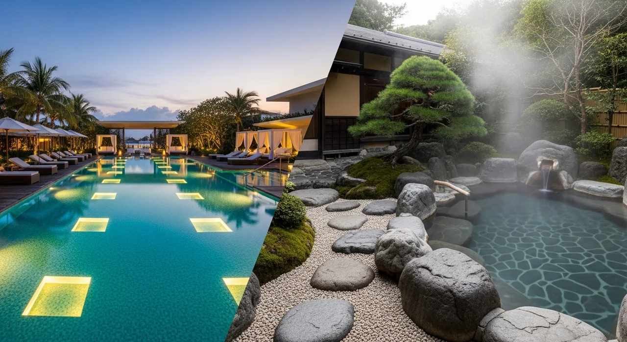 동남아 휴양지 vs 일본 온천 여행, 어디가 좋을까?