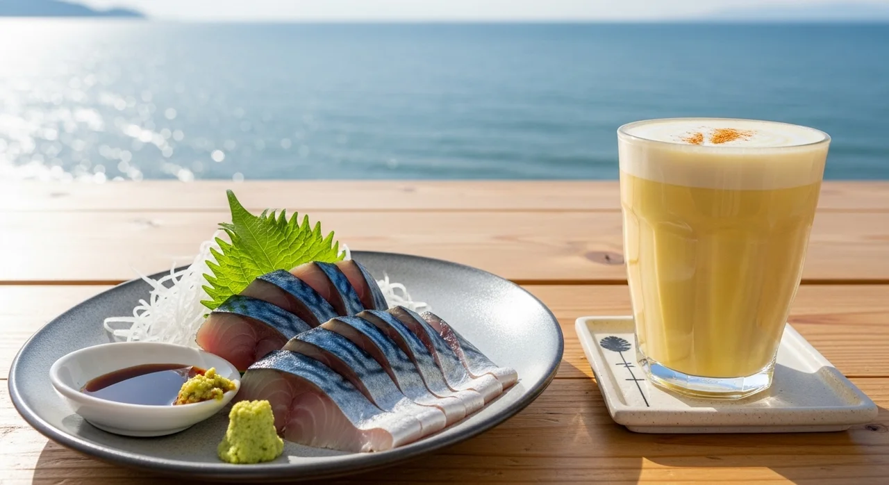 욕지도 별미 비교: 고등어회 vs 고구마