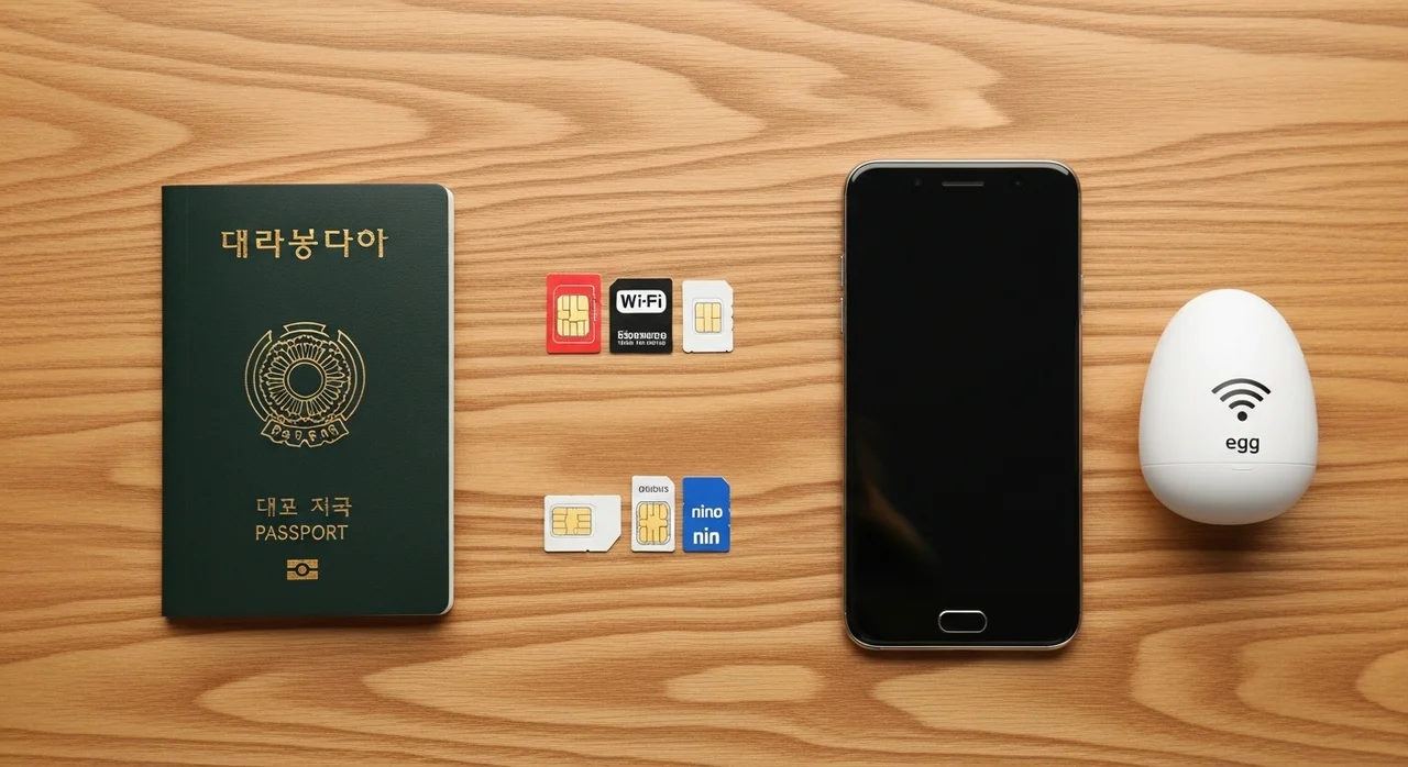 해외여행 데이터 고민 끝! 로밍, 유심, 와이파이 한눈에 비교