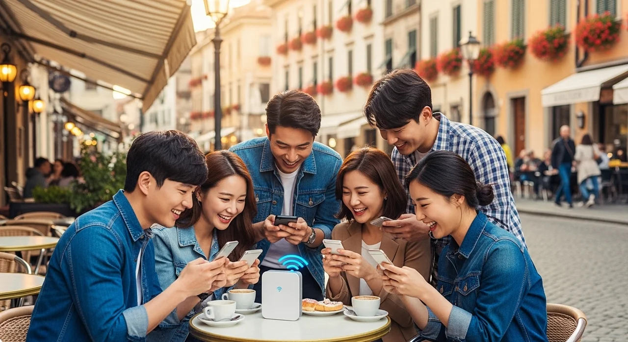 포켓와이파이: 여럿이 함께할 때 최고의 가성비