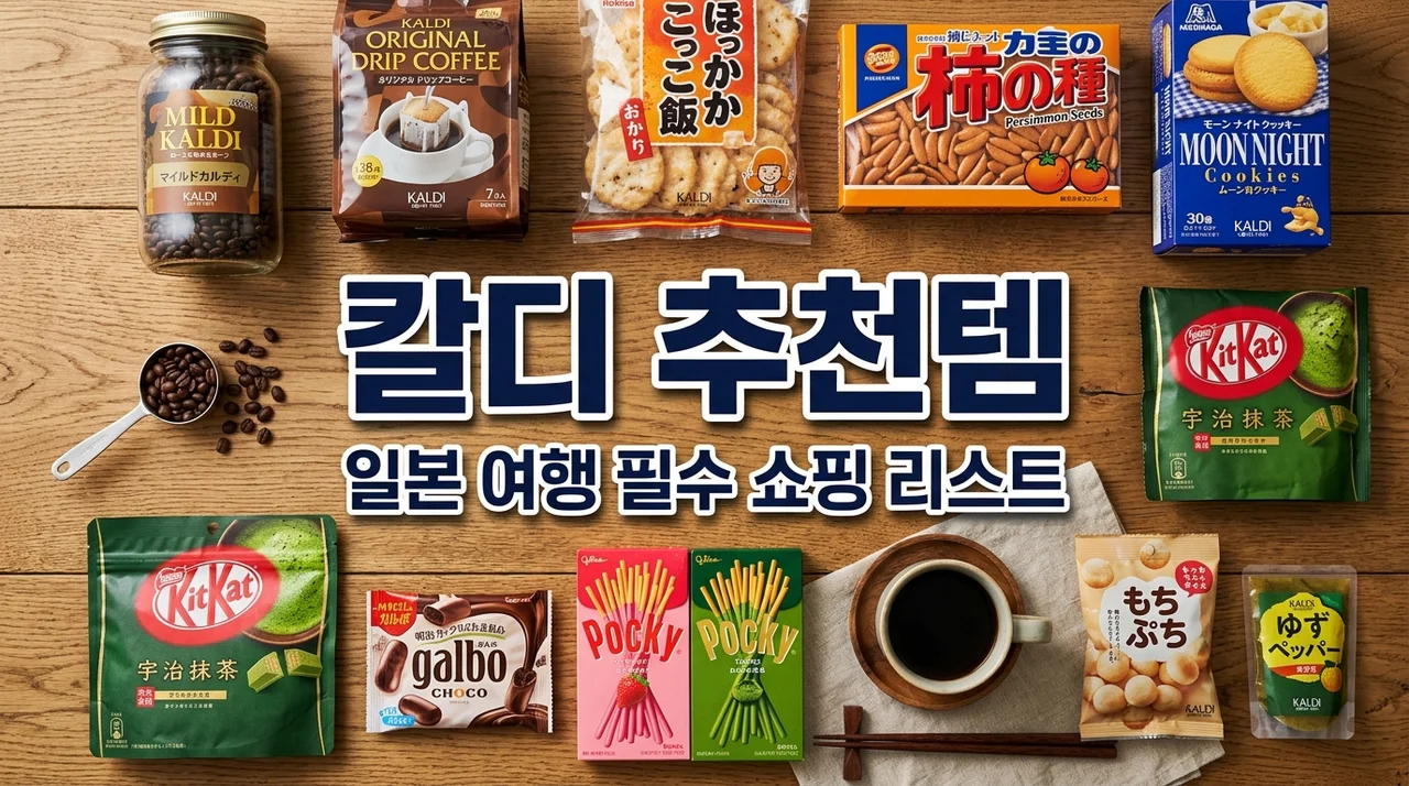 칼디 추천템 일본 쇼핑리스트 필수 구매 목록 TOP 7 (2026 업데이트)