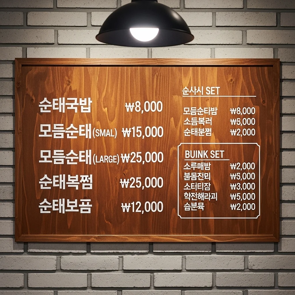 한눈에 보는 구월동 순대리아 기본 정보