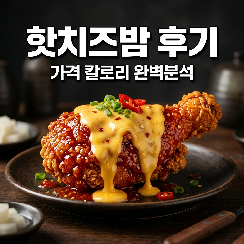 맘스터치 핫치즈밤 가격 칼로리 후기! 매콤치즈의 환상적인 조합