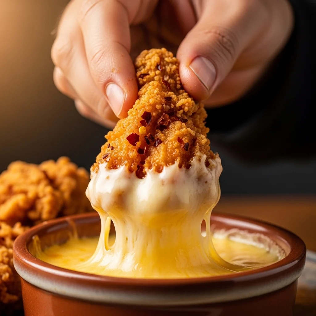 핫치즈밤 맛의 핵심! 맵기와 치즈의 조화
